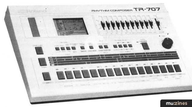 TR-707 Record Maker feature, March 1985