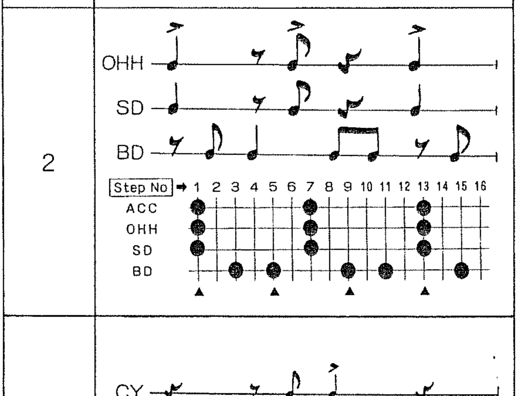 CR-8000 Fill 2 shown as source notation and step-grid evidence