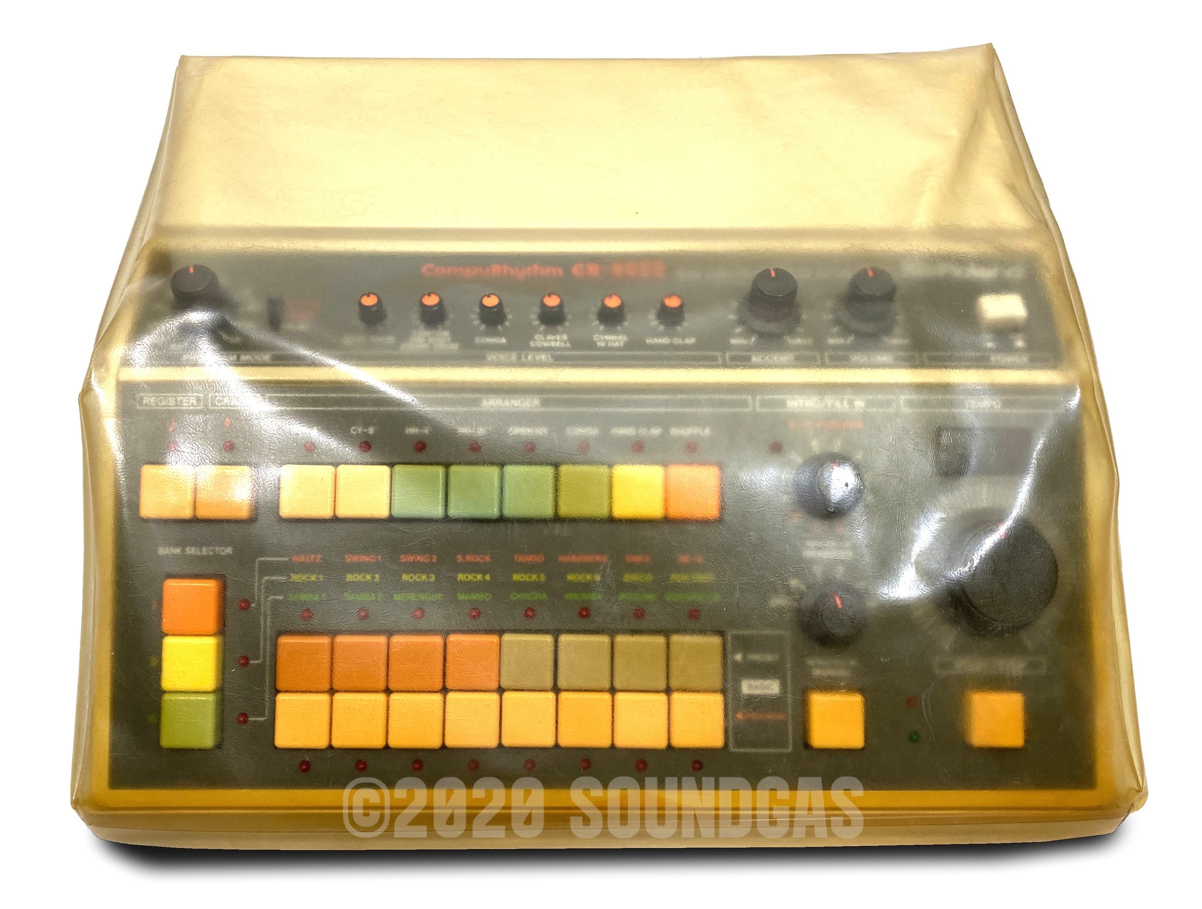 Original protective cover fitted to CR-8000 serial 101378