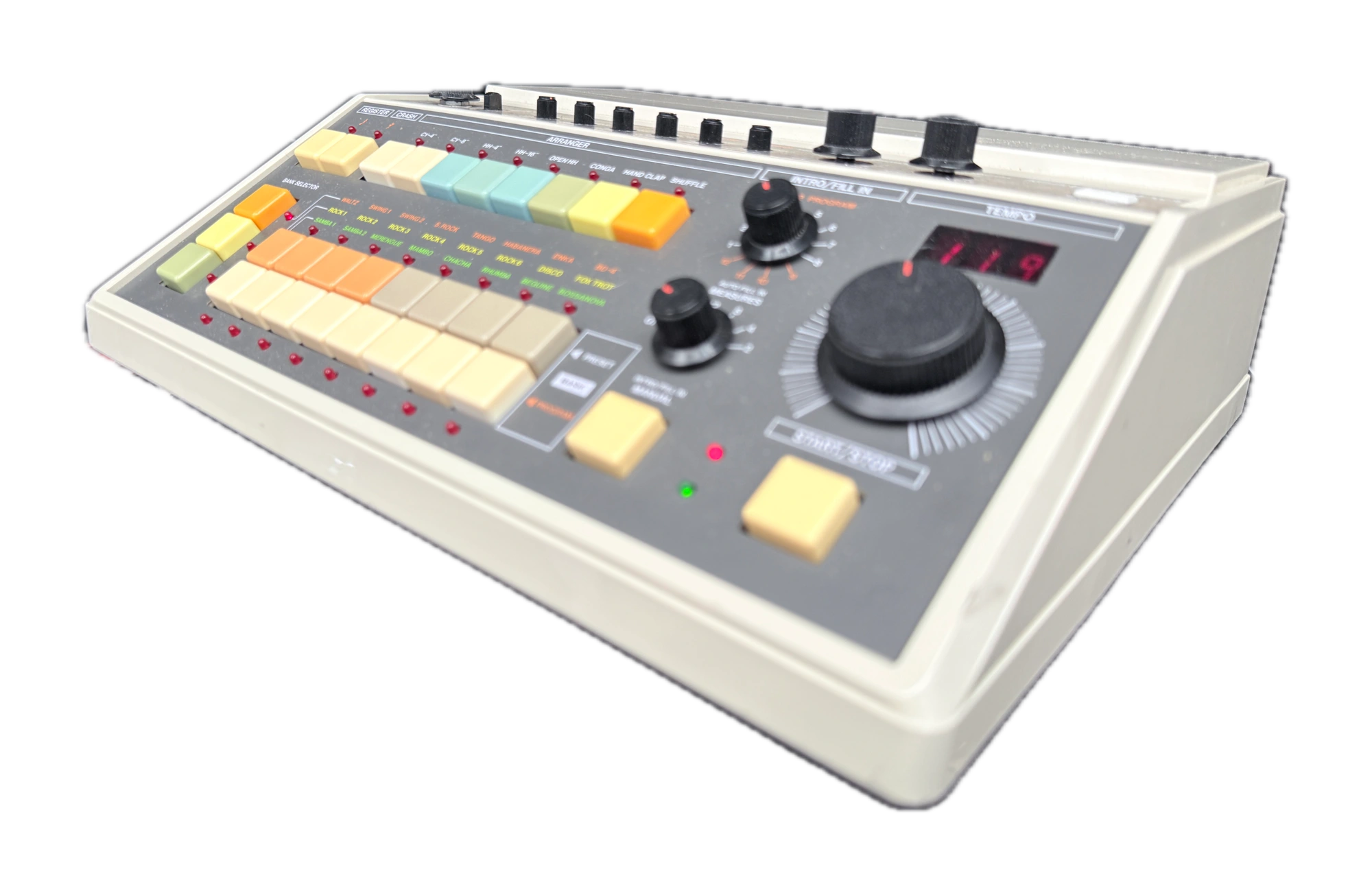 Roland CR-8000 collection unit 122331, complete right three-quarter view