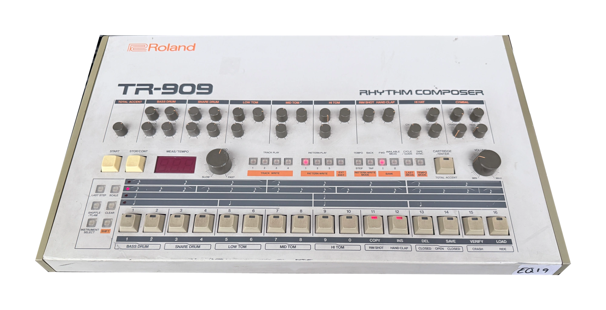 Big Beat Collection Roland TR-909, complete isolated view