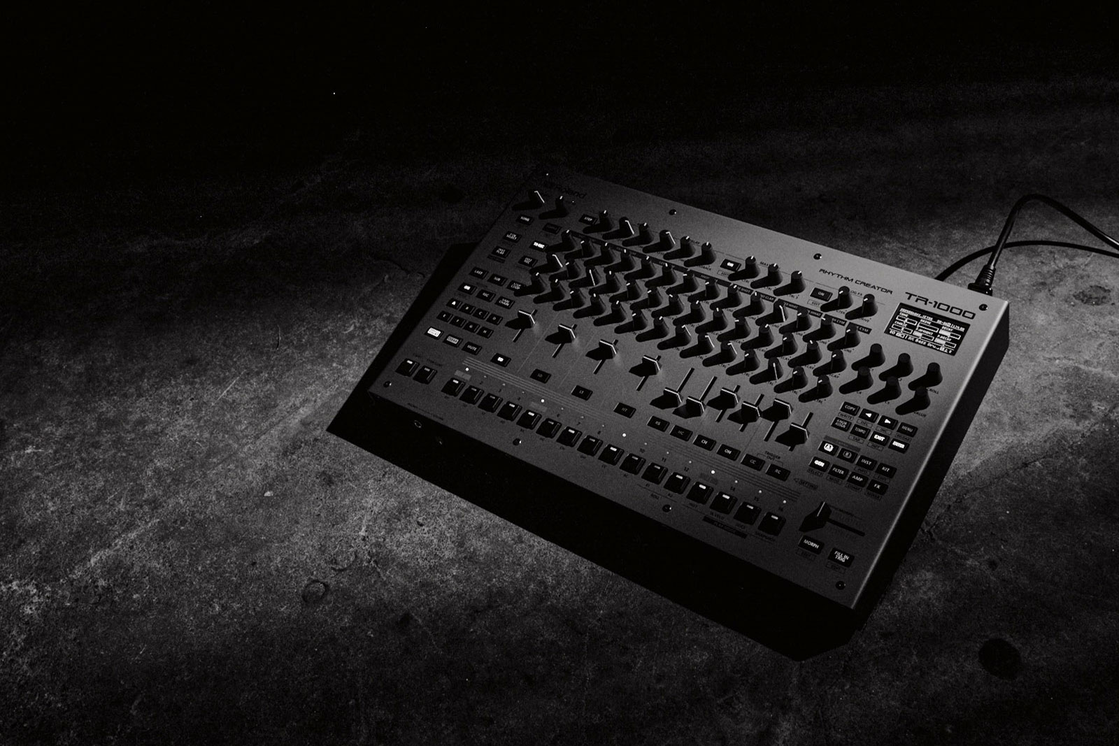 Roland's 2025 launch photograph of the TR-1000 Rhythm Creator