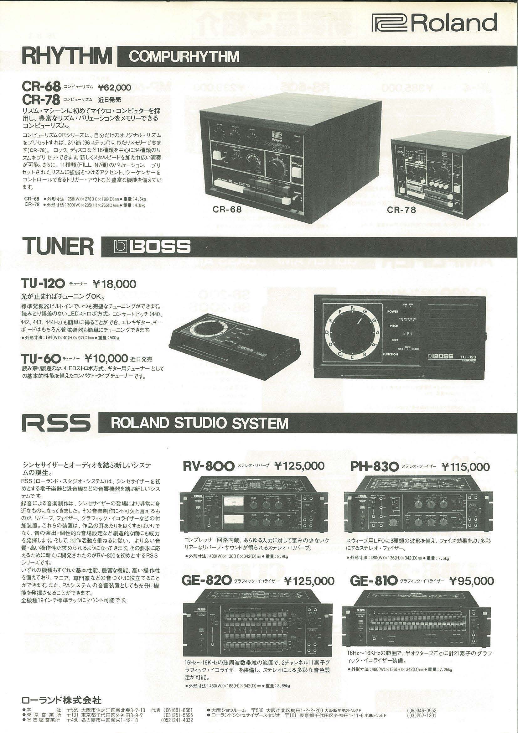 the original Japanese catalogue page