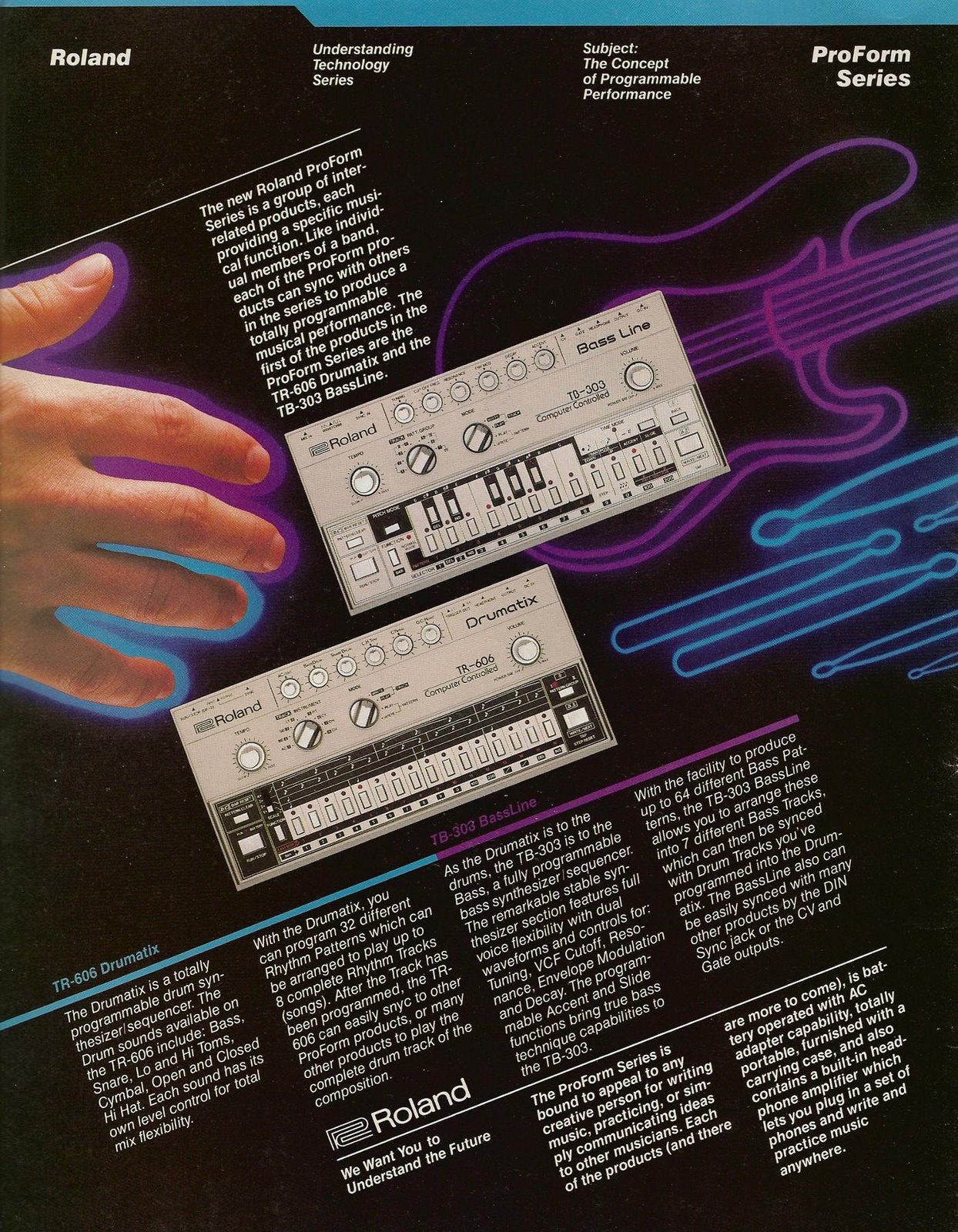 Tb 303 Keyboard Ad 1982