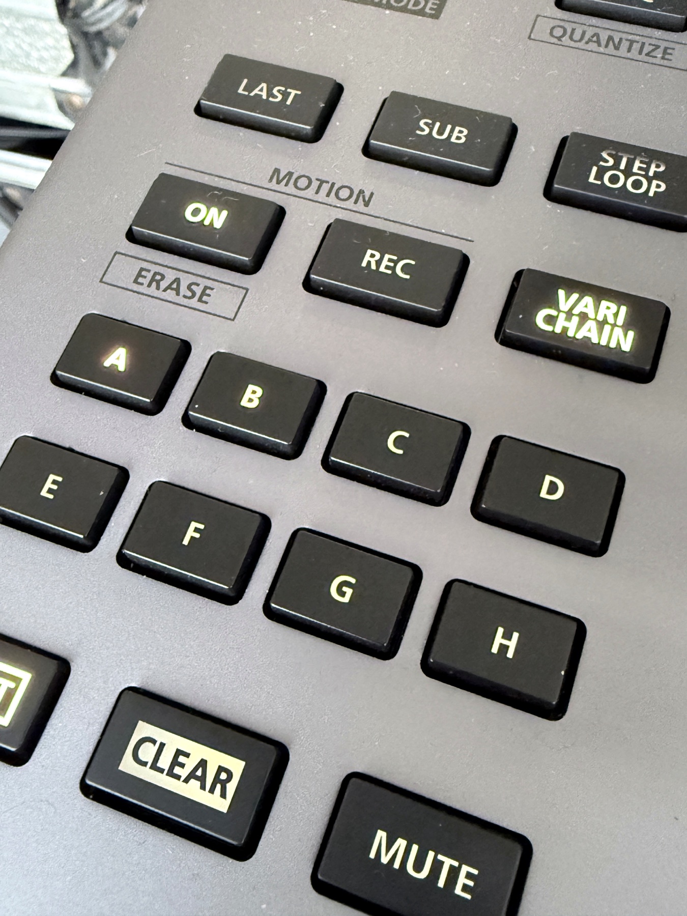 TR-1000 variation, motion and step-loop controls
