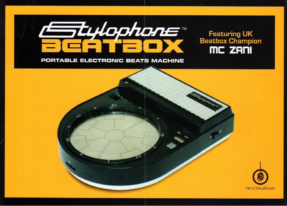 Stylophone Beatbox MC Zani — portable electronic beats machine