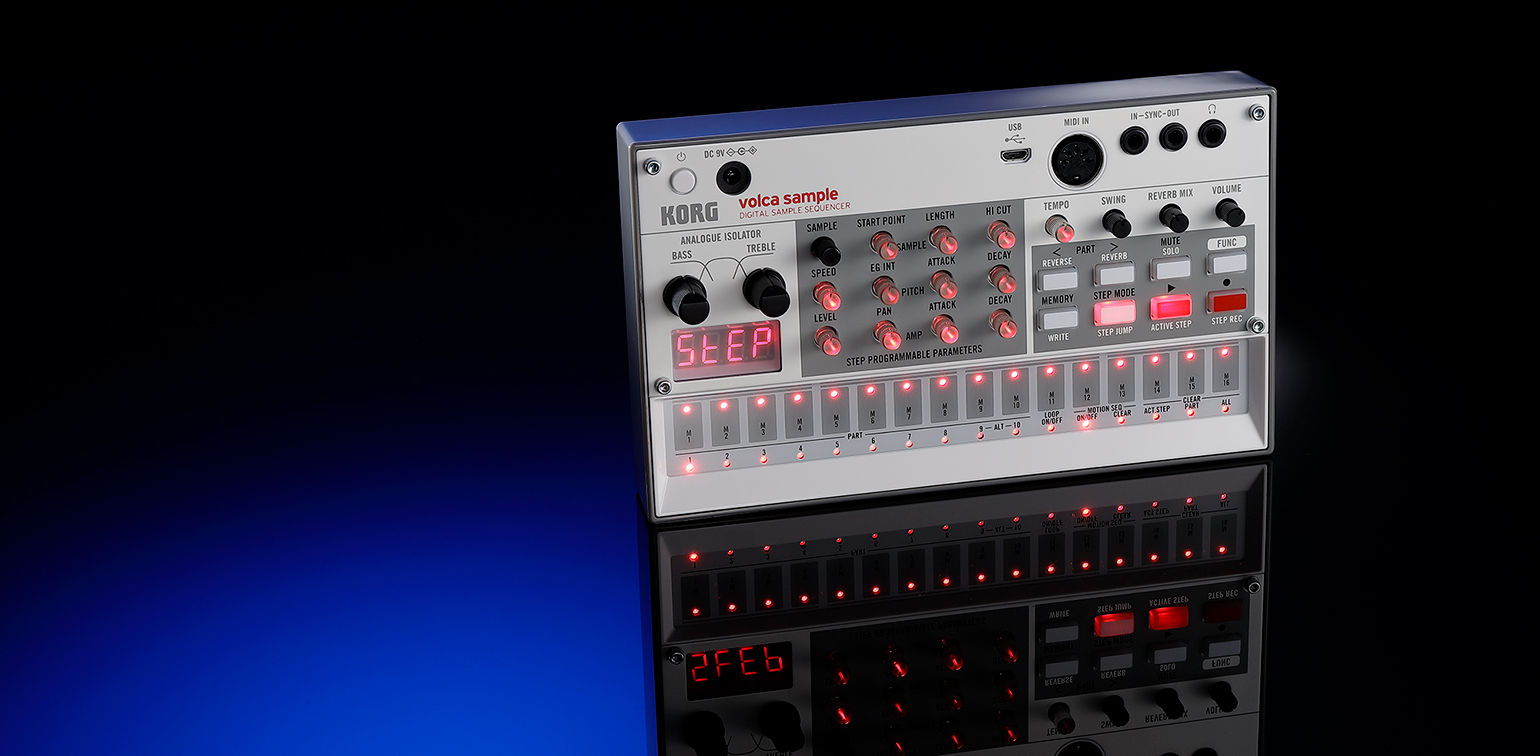 Korg volca sample2: product and artist collaborations