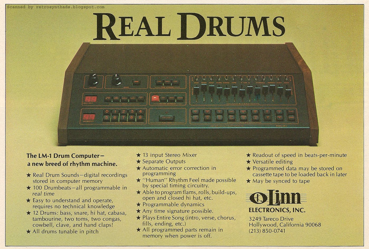 Linn Lm 1 Ad Ck 1981 05