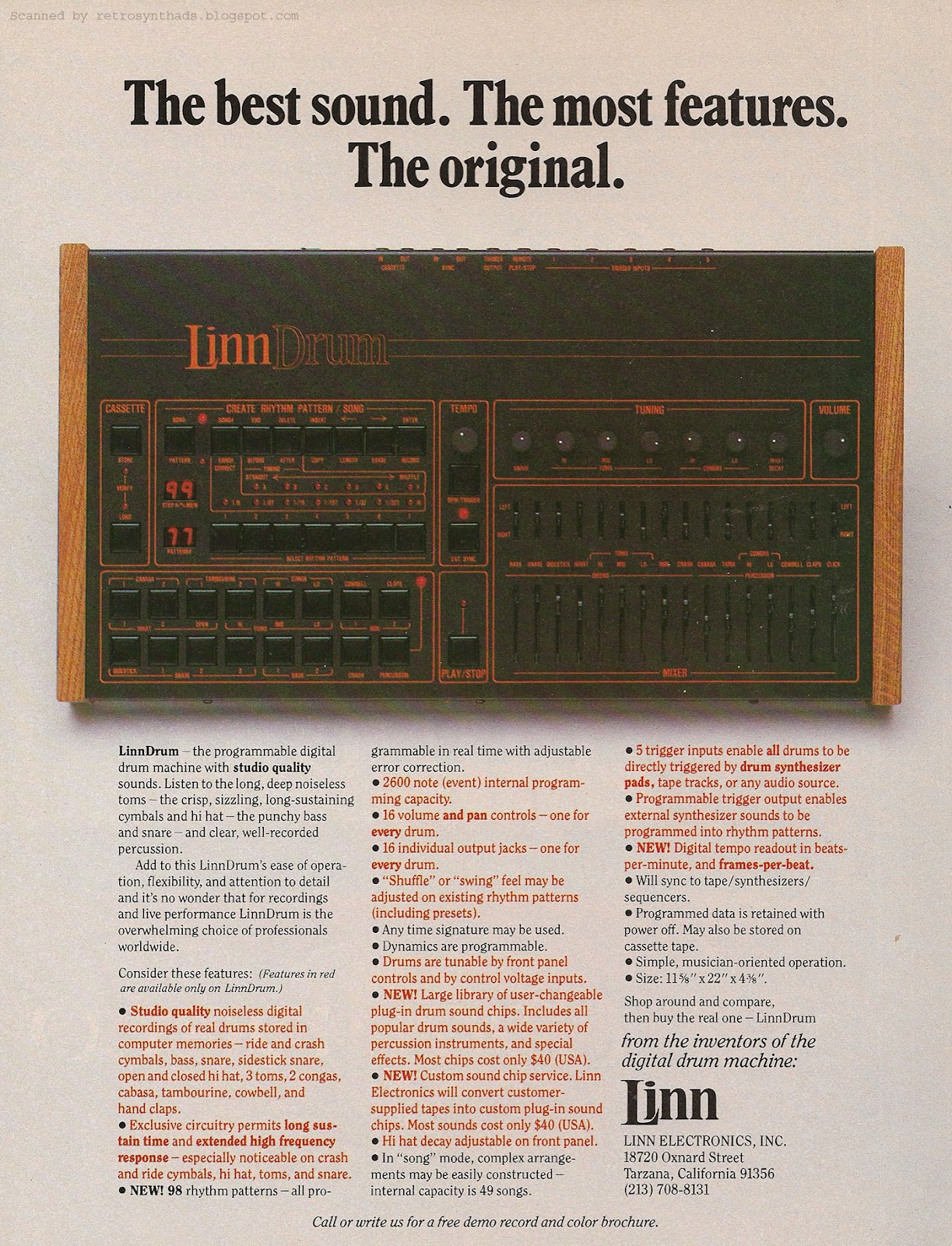 Linn Lm 1 Ad Keyboard 1983 04 House Ad