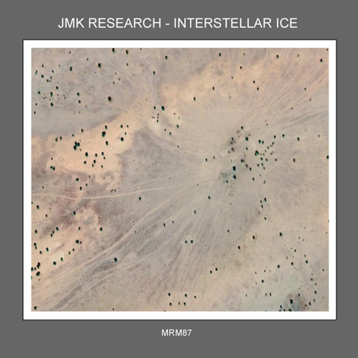 Cover artwork for JMK Research / Joe Coghill — Interstellar Ice.