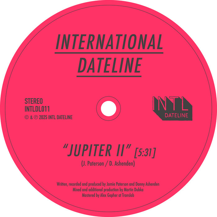 Cover artwork for International Dateline — Jupiter II.