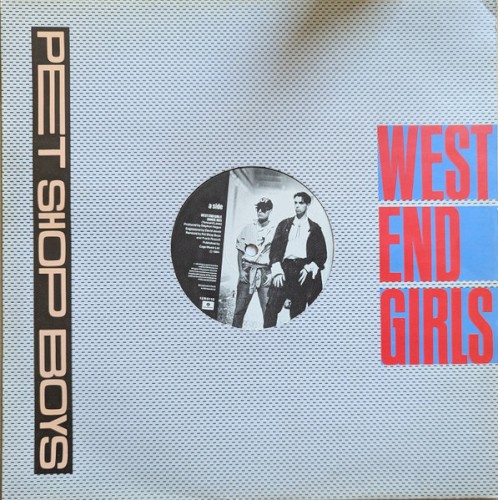 Cover artwork for Pet Shop Boys — West End Girls — Stephen Hague re-recording.