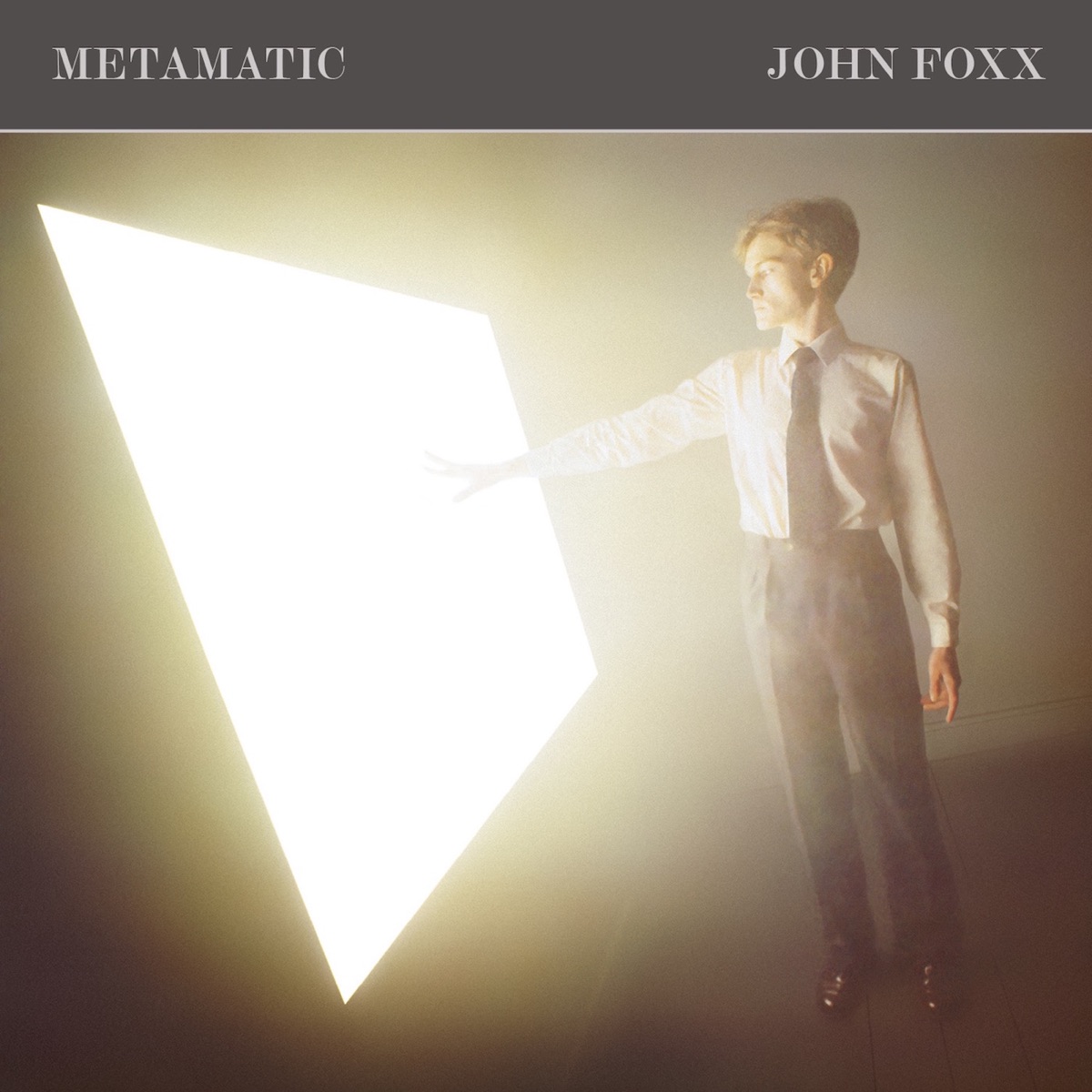 Cover artwork for John Foxx — Metamatic.