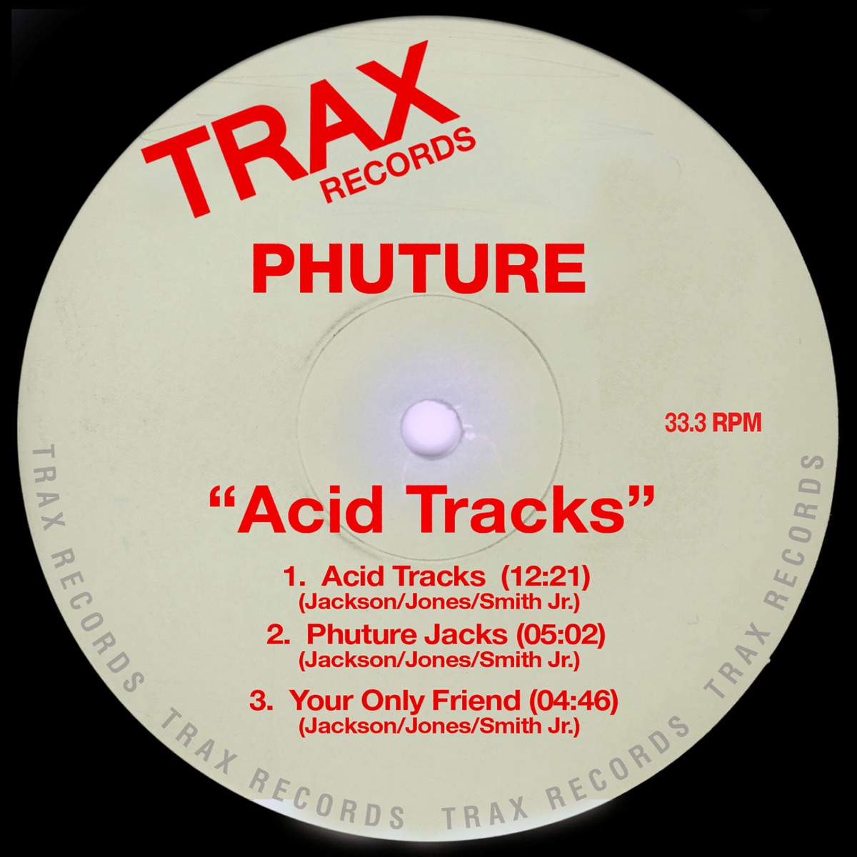 Cover artwork for Phuture — Acid Tracks.