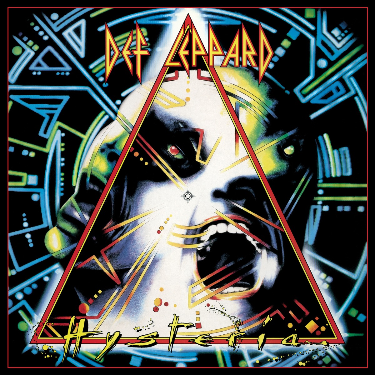 Cover artwork for Def Leppard — Hysteria.