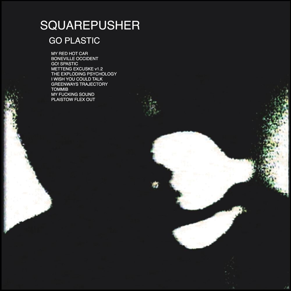 Cover artwork for Squarepusher — Go Plastic.