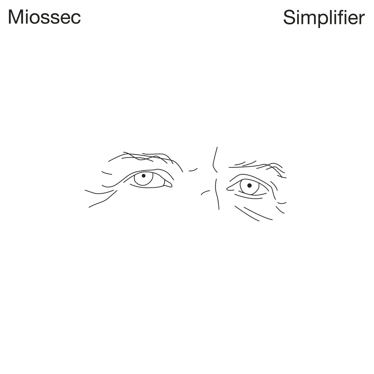 Cover artwork for Miossec — Simplifier.