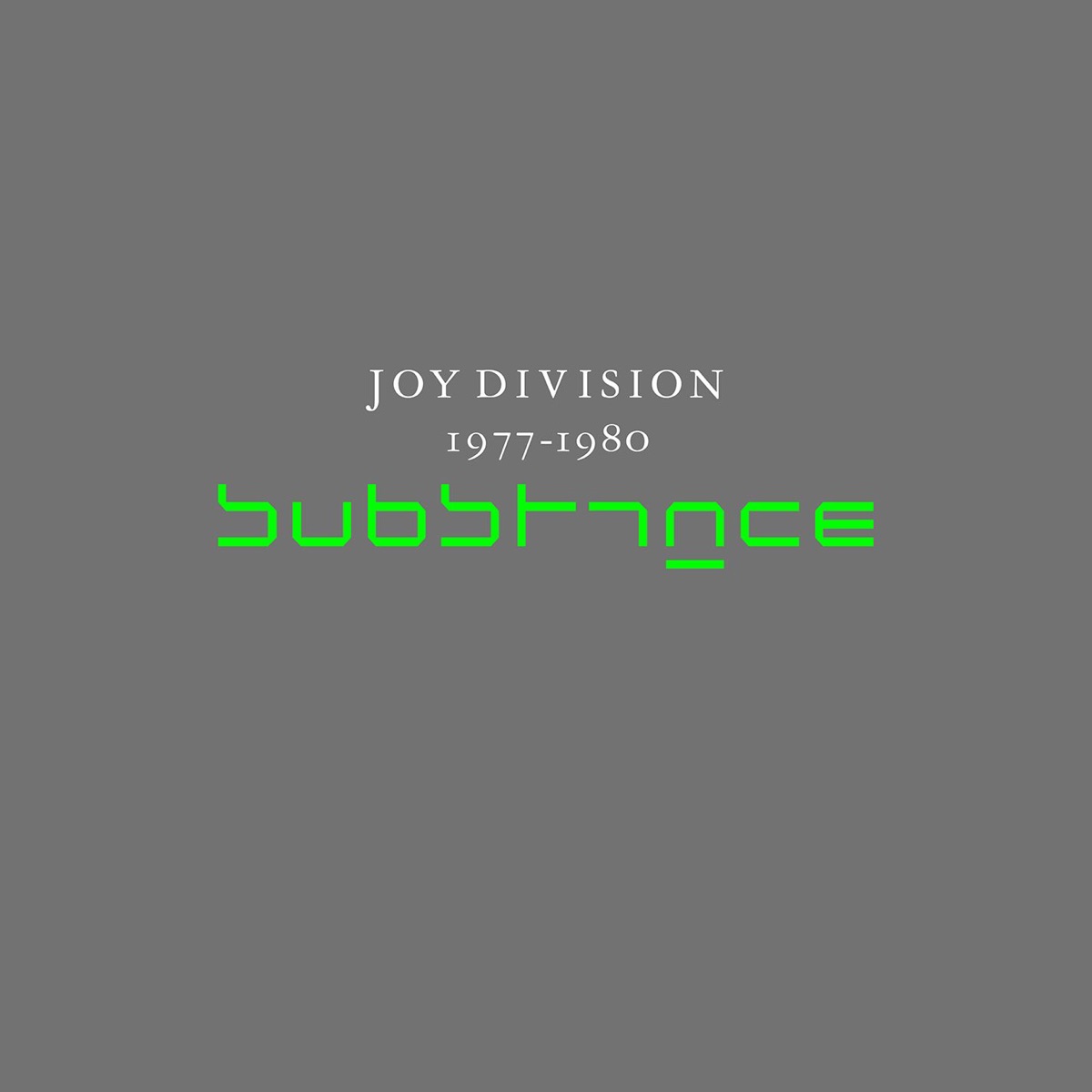 Cover artwork for Joy Division — As You Said.