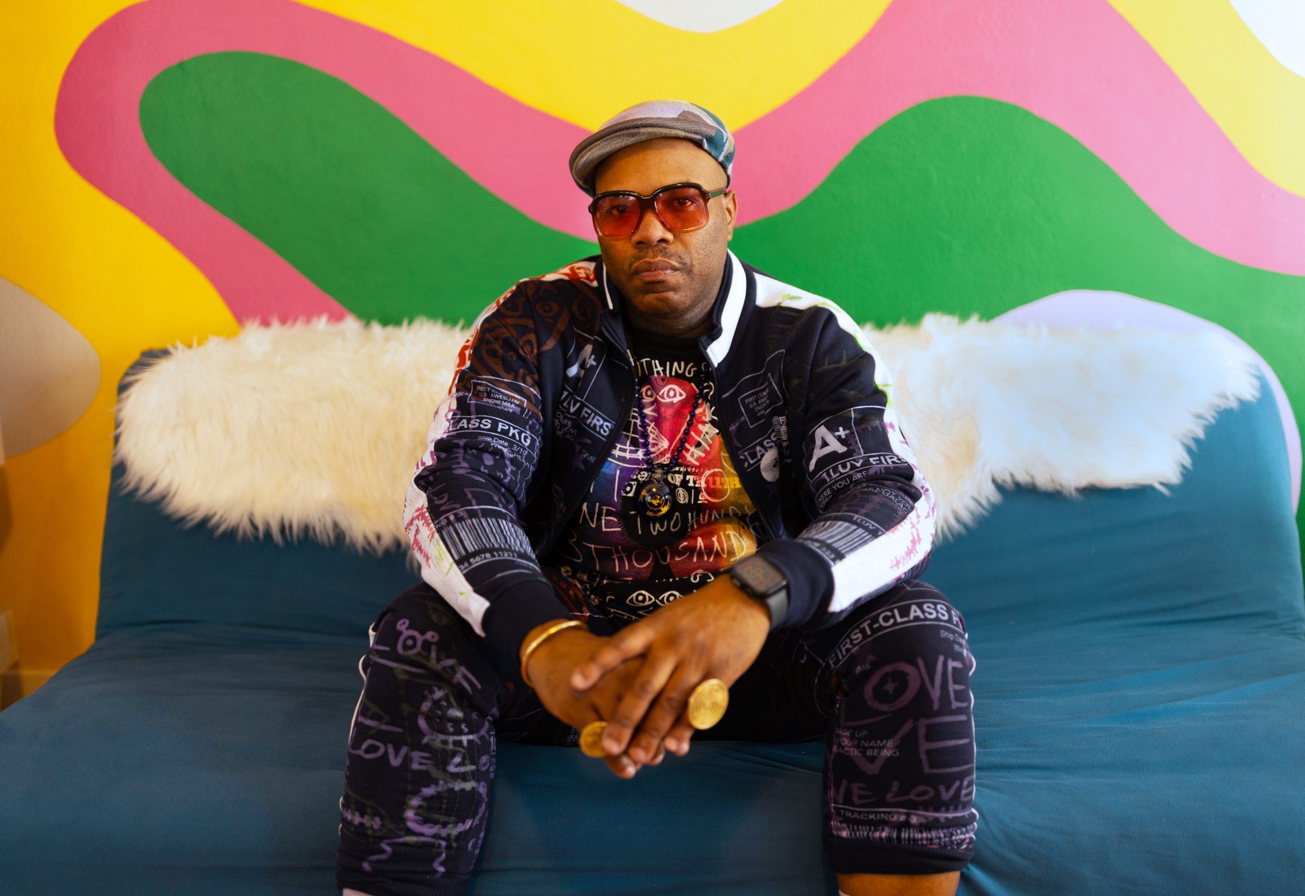 Daru Jones photographed for Roland in 2025.