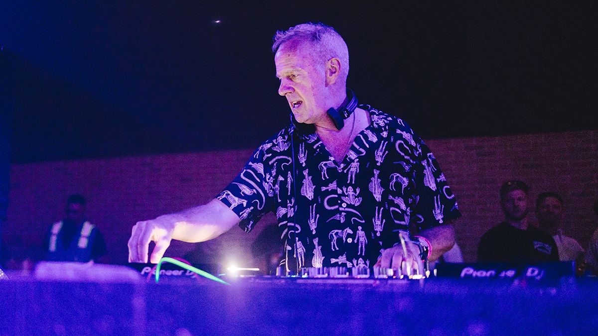 Norman Cook as Fatboy Slim in MusicRadar’s career-in-gear feature.