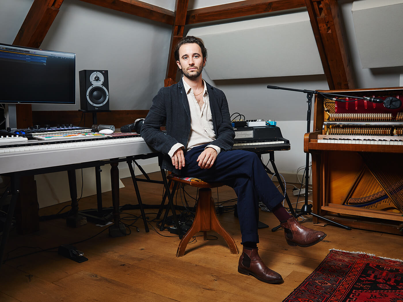 Oliver Patrice Weder in the MusicTech studio feature.