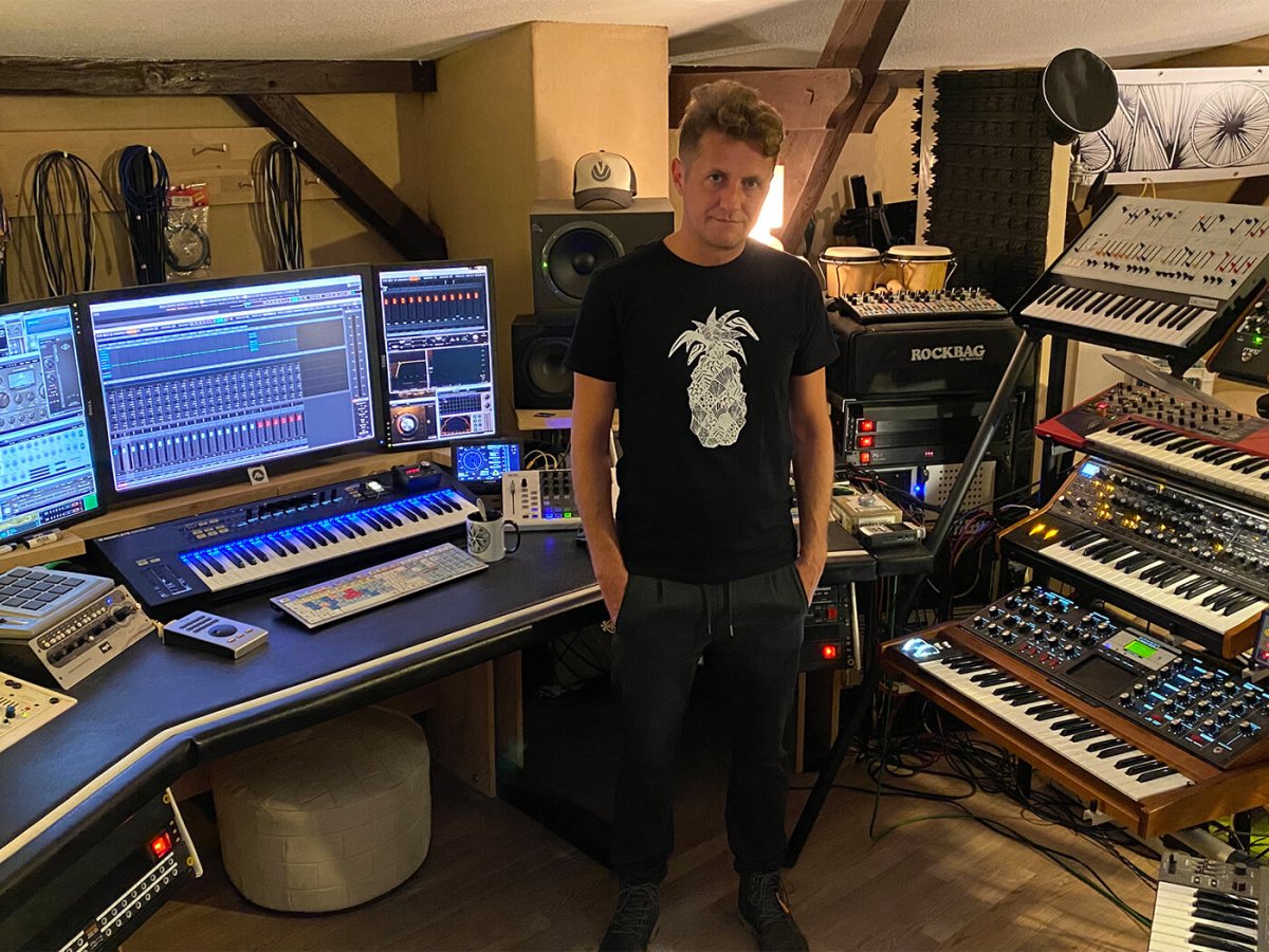 Andreas Henneberg in MusicTech’s studio feature.