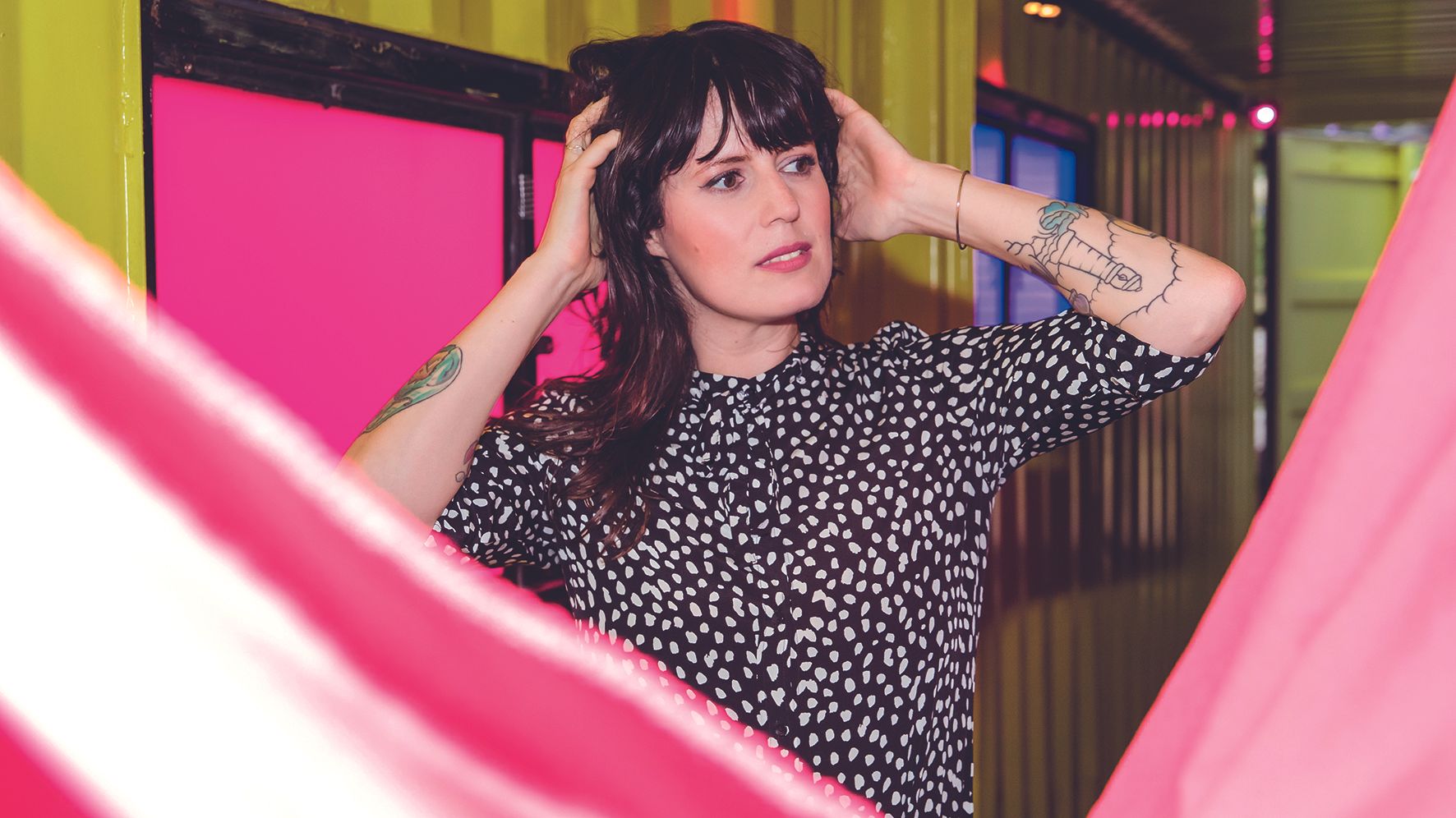 Cinthie in MusicRadar’s studio interview.