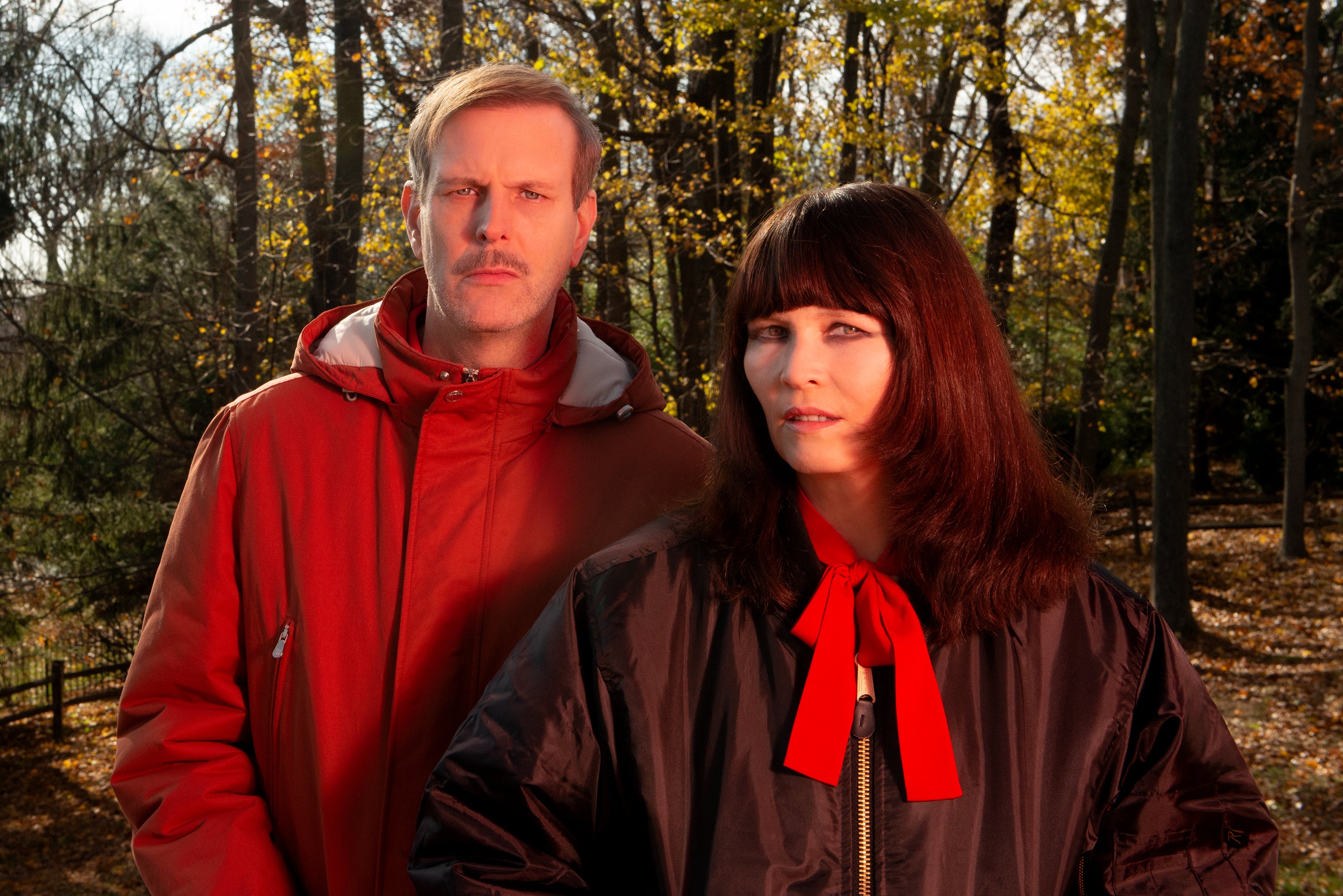 Xeno & Oaklander in a 2024 Dais Records press photograph.