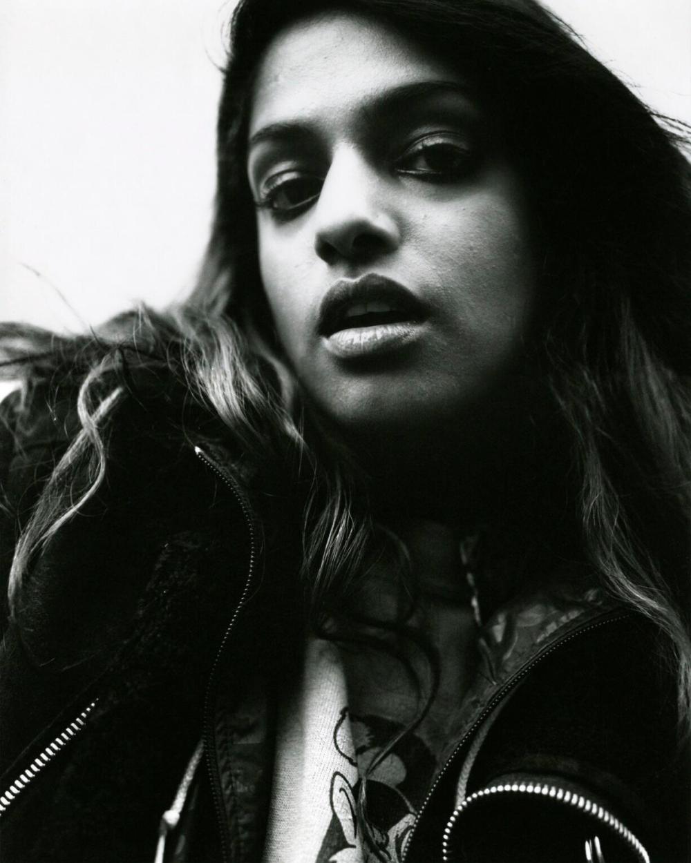 M.I.A. photographed by Neil Gavin in March 2005.