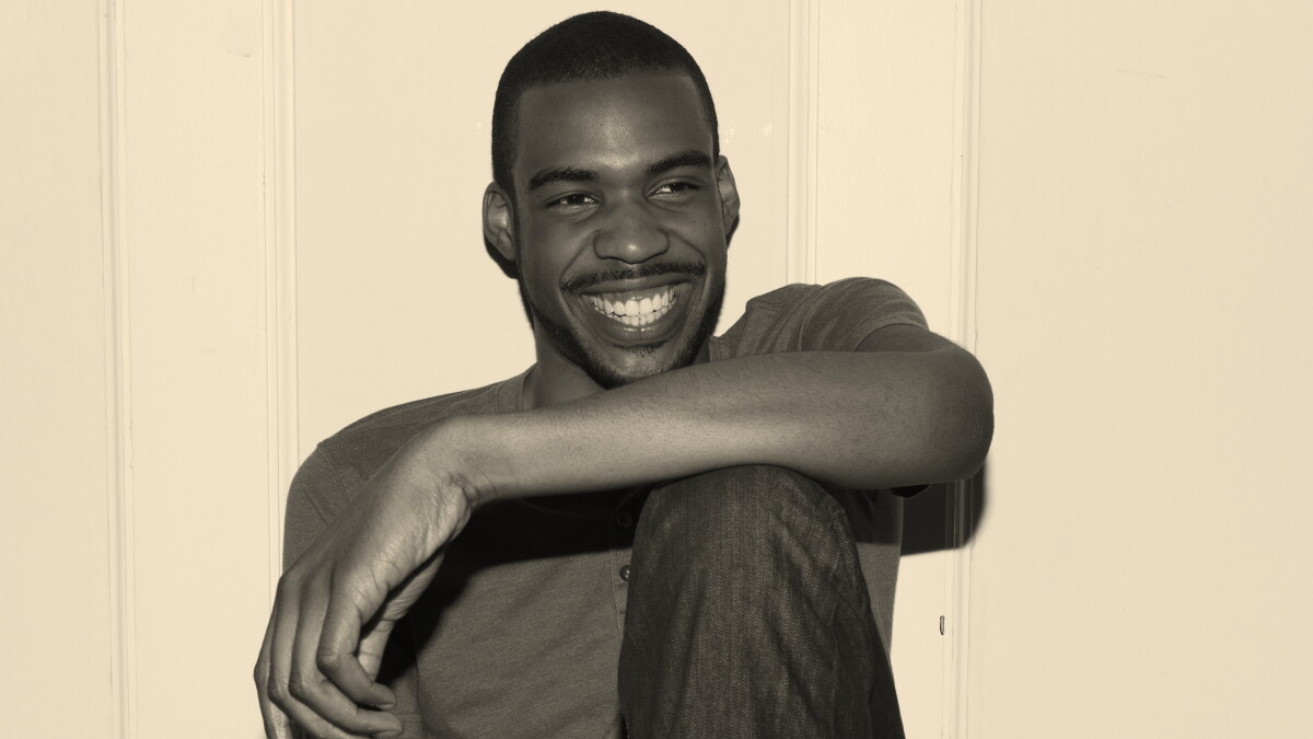 Kyle Hall photographed for NPR Music in 2013.