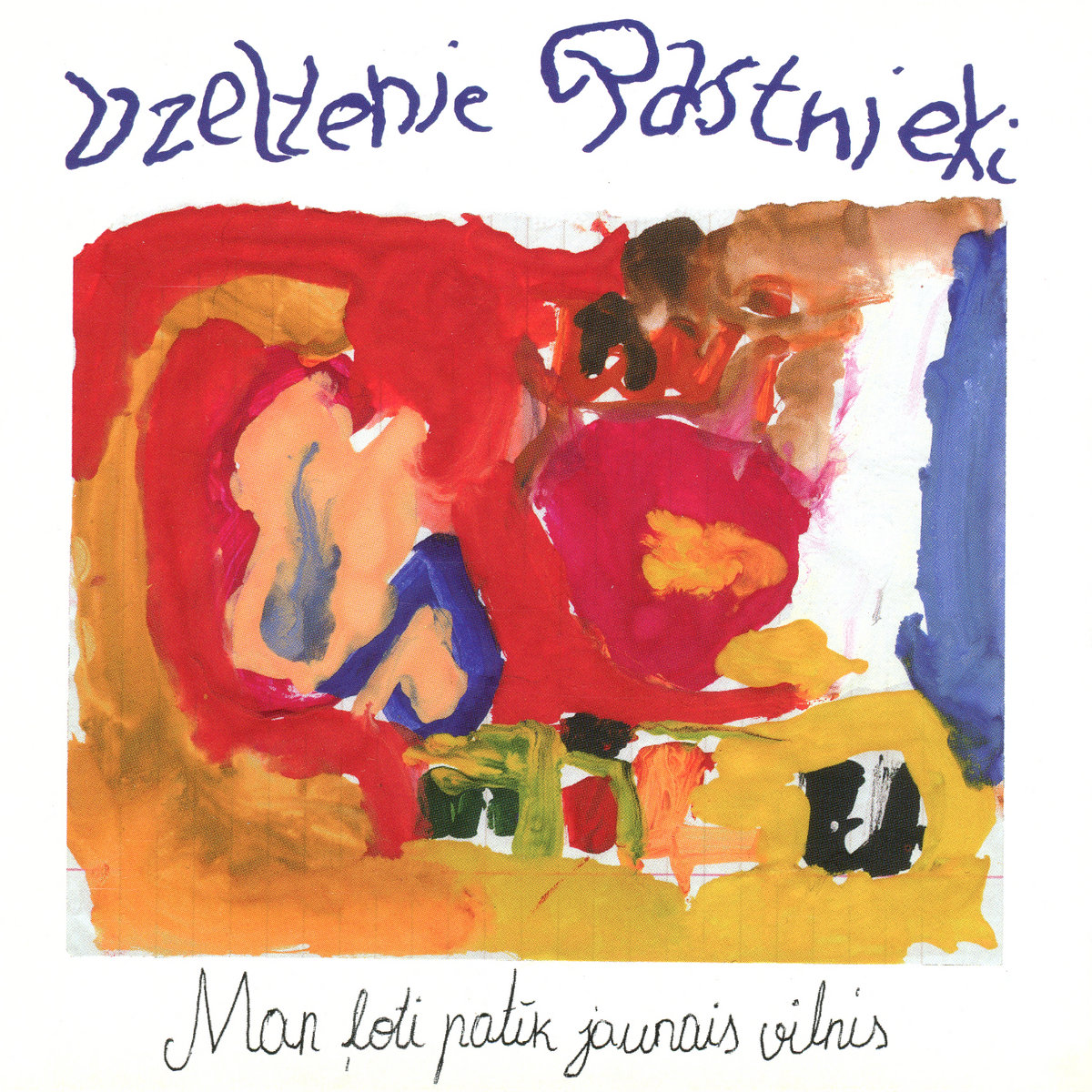 Dzeltenie Pastnieki, Man ļoti patīk jaunais vilnis album cover.