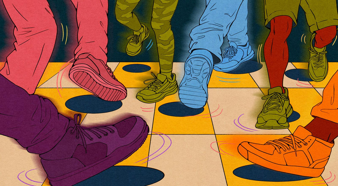 Illustration accompanying Bandcamp Daily’s djsn3s feature.