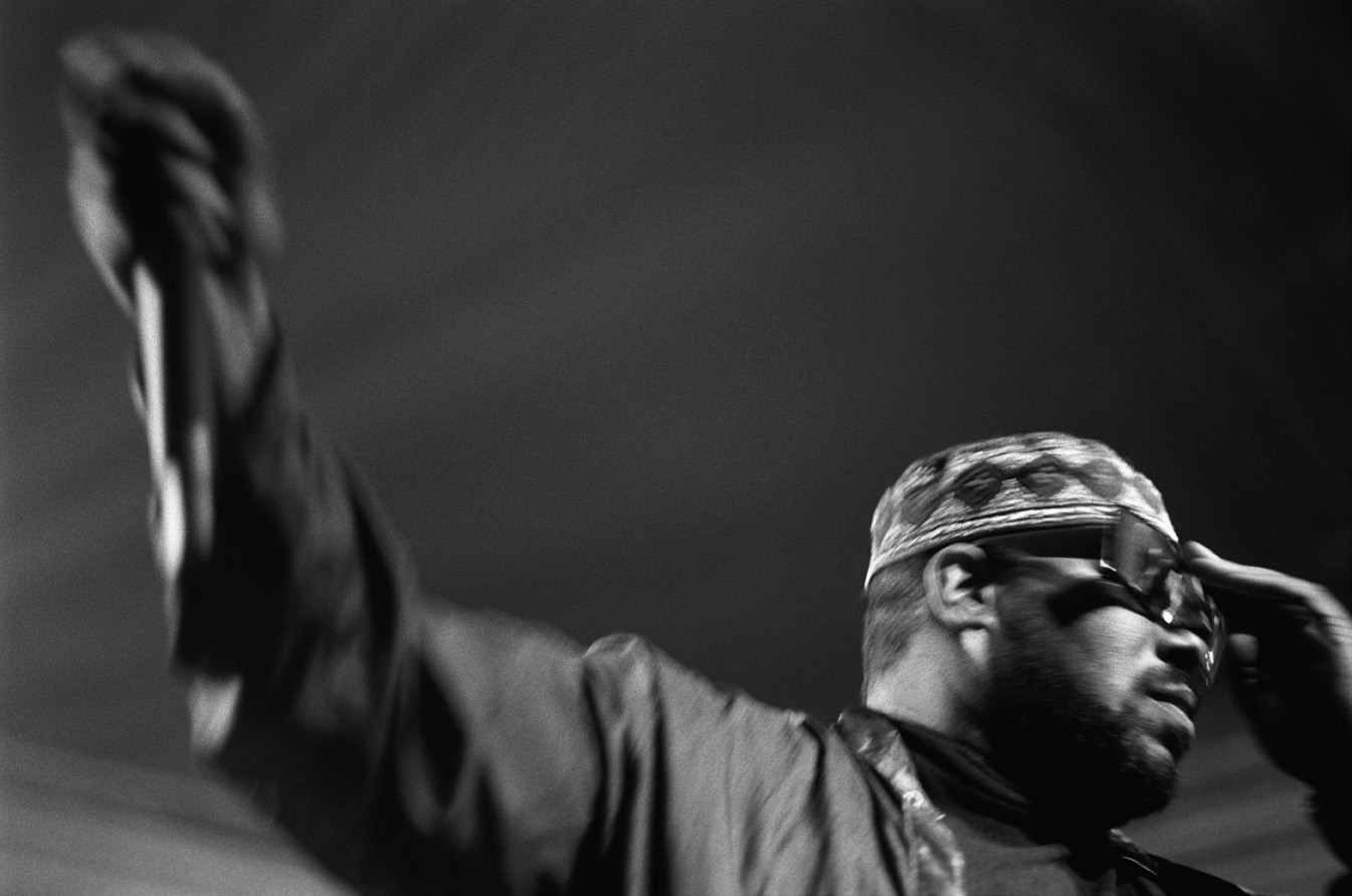 Afrika Bambaataa in 1998, photographed by Mika-photography.