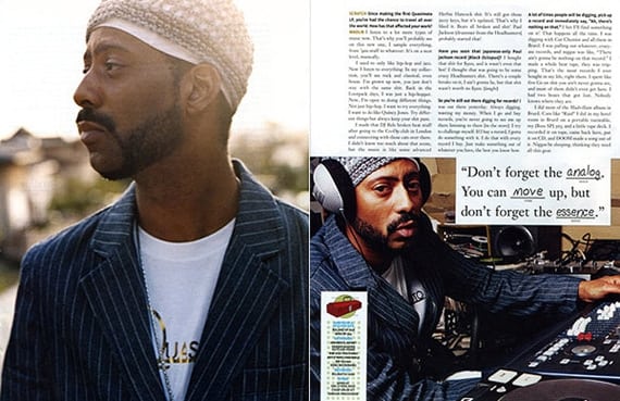 Madlib in the Stones Throw republication of Scratch magazine’s 2005 feature.