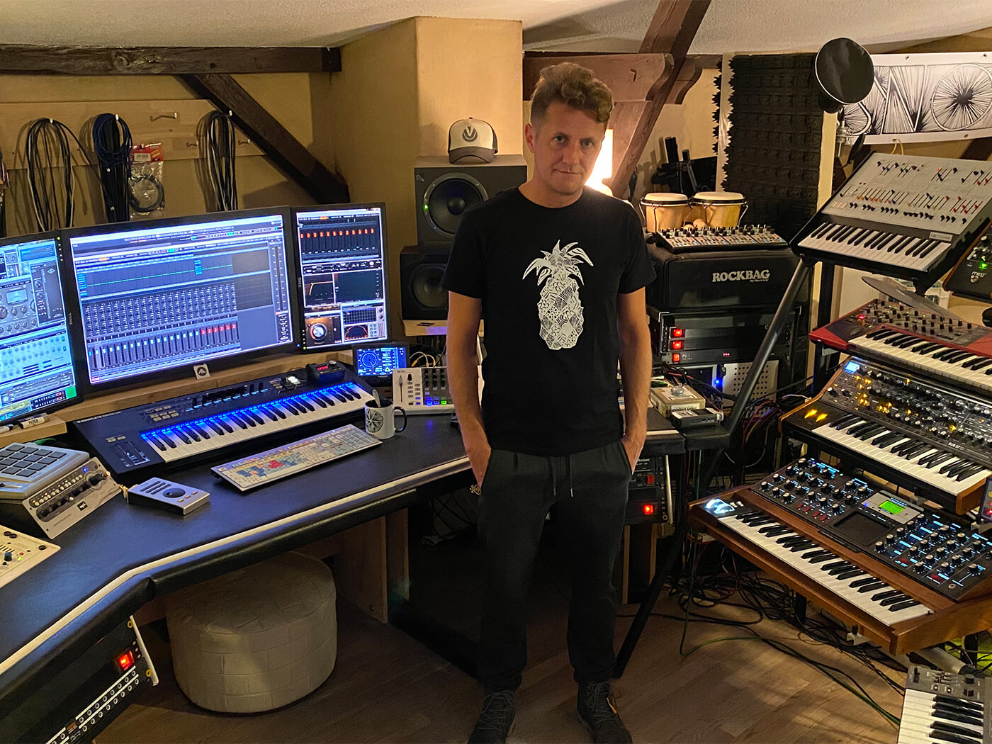 Andreas Henneberg — MusicTech studio feature