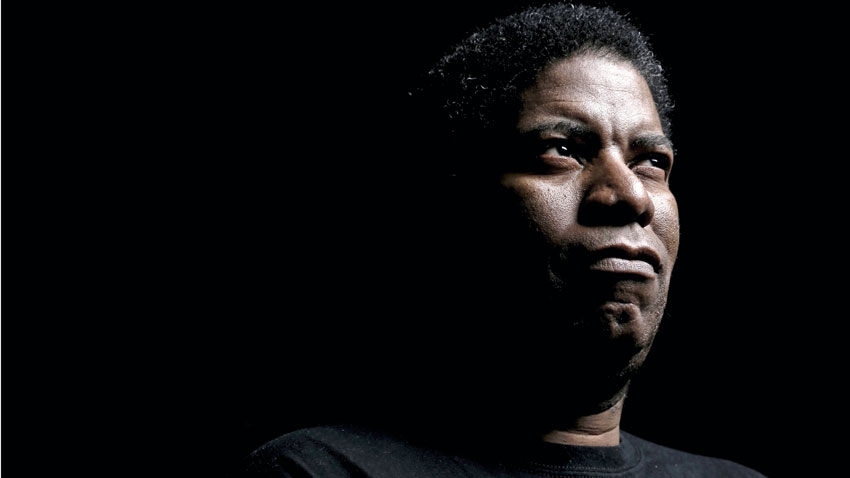 Portrait of Marshall Jefferson from his 2016 MusicRadar interview.
