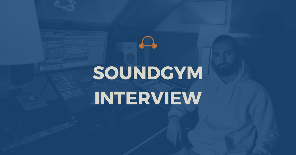 Andi Herzog in his studio, photographed for SoundGym.