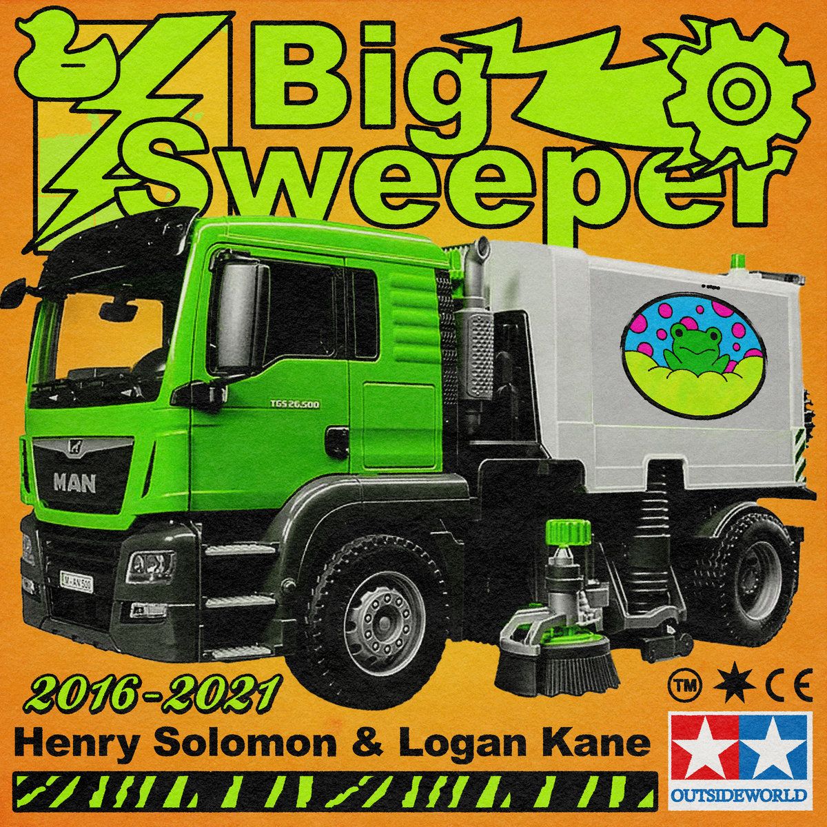 Cover artwork for Henry Solomon’s Big Sweeper.