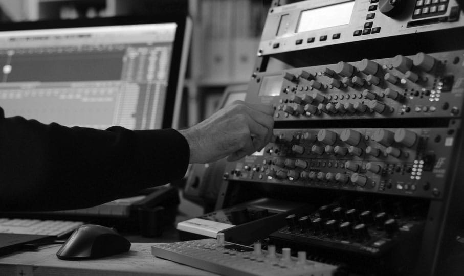 Malcolm Goldie’s studio, photographed for his official profile.