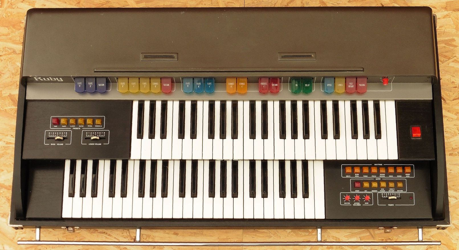CroWave — Orla Ruby organ with rhythm section