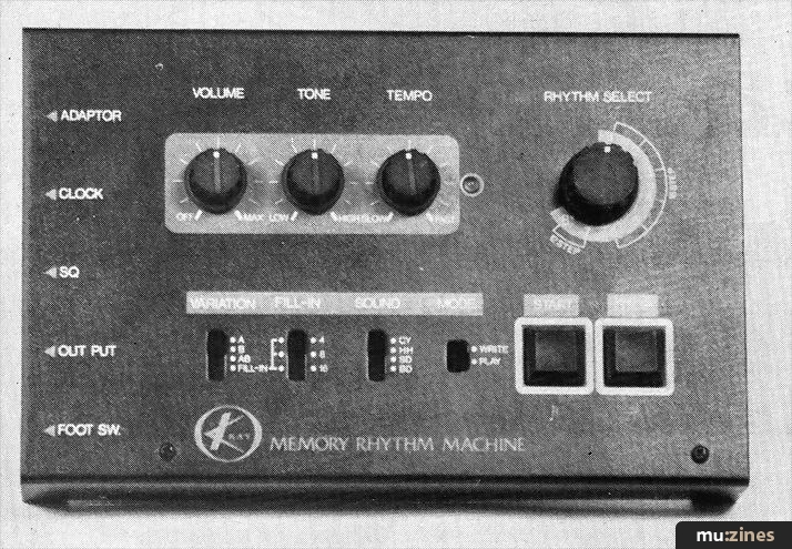 Kay Memory Rhythm Machine prototype exterior