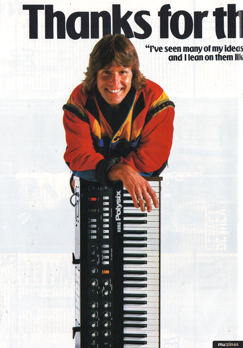 Korg Thanks for the memories range advertisement, page 46