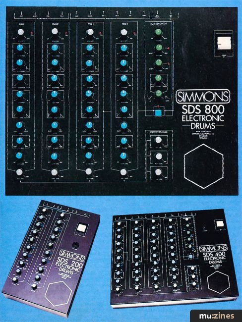 Two-channel SDS200 controller, detail from the period photograph.