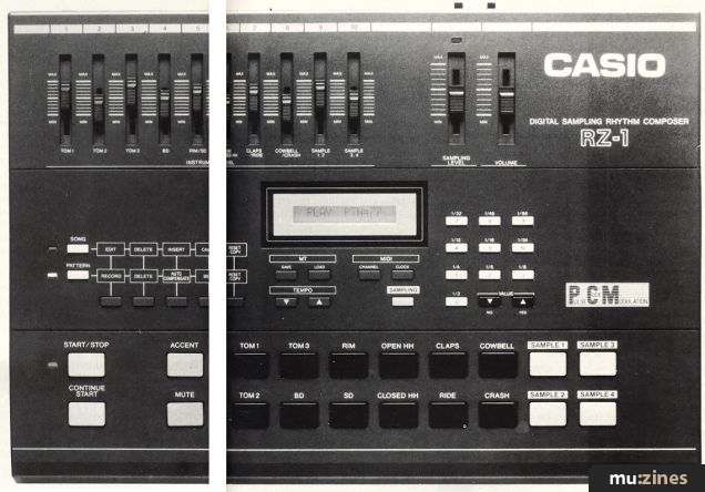 Beauty And The Beat; Casio Digital Sampling Rhythm Composer RZ-1; Casio RZ1; Sampling Perc!