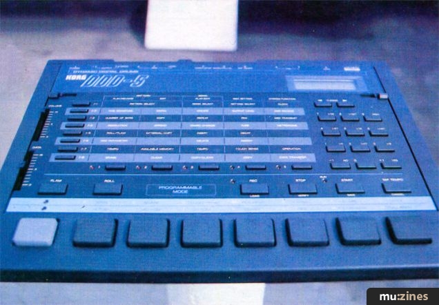 Korg DDD5; Korg DDD1; KORG DDD-1 Drum Machine
