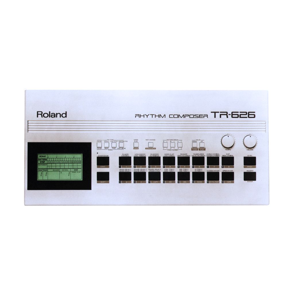 Roland TR-626 front-panel product photograph