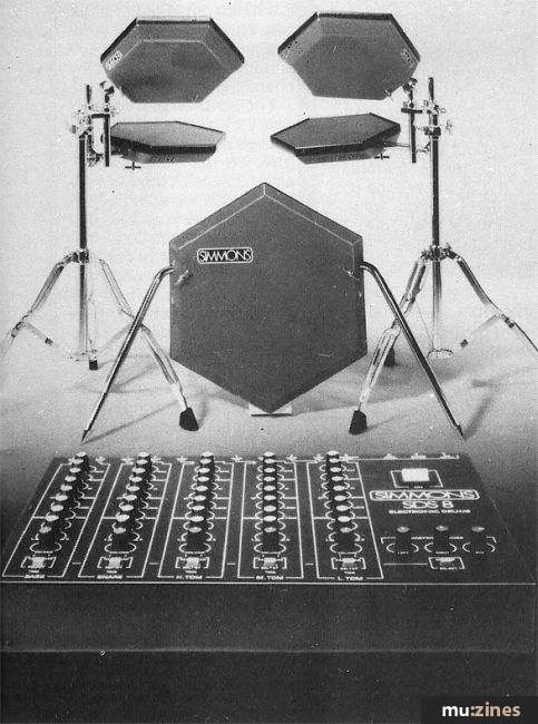 Simmons SDS8 electronic kit and brain