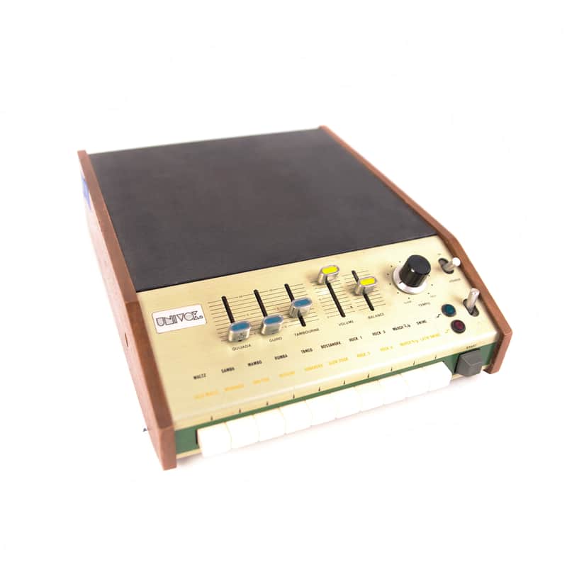 Univox SR-95 photographed for Moby’s official collection sale; not a recording setup.