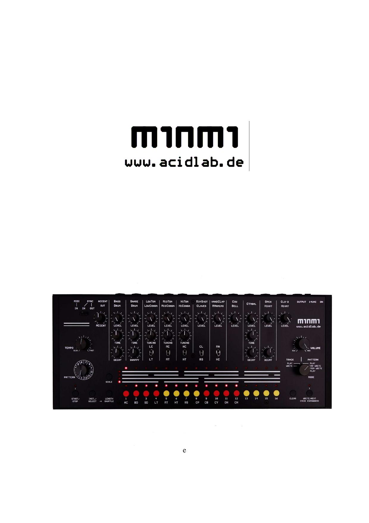 Acidlab Miami manual (English)
