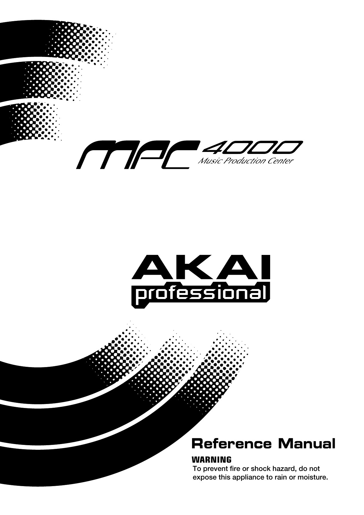Akai MPC4000 reference manual